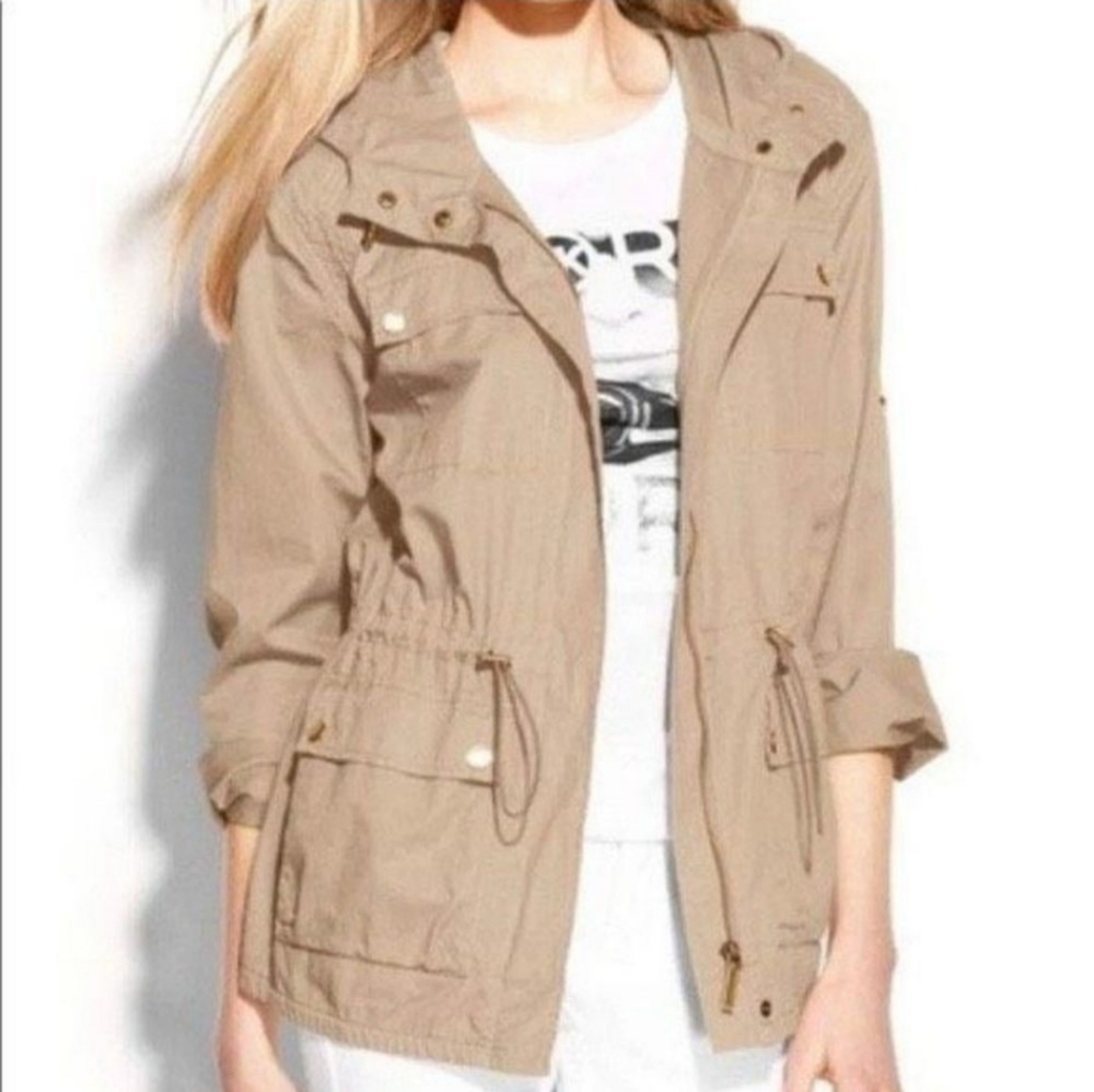 Michael Kors hooded anorak jacket